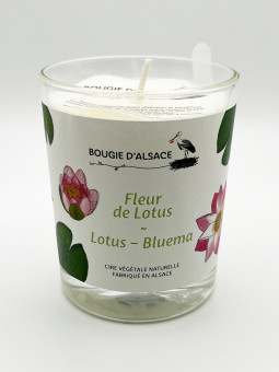 Bougie "Fleur de Lotus" -...